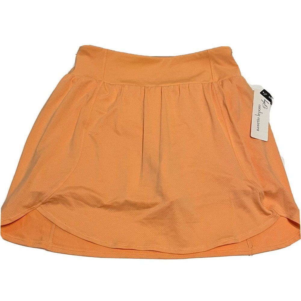 NWT Nanette Lepore Play Golf Women’s Large Skort Waist Pocket Tennis Stretch $54